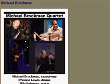 Tablet Screenshot of michaelbrockman.com